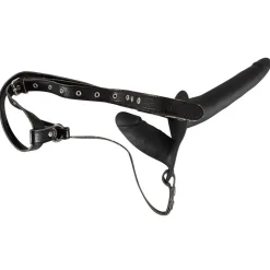 Double sangle en silicone noir