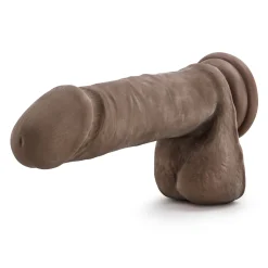 Dr. Skin - Godemiché avec ventouse Mr. Magic 9" - Chocolat