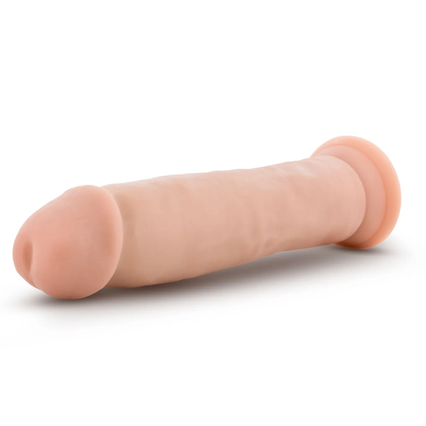 Dr. Skin - Godemiché réaliste avec ventouse 22,86 cm - Vanille