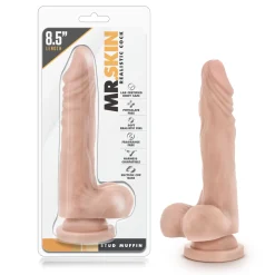 Dr. Skin - Godemiché réaliste avec ventouse 21,59 cm - Beige