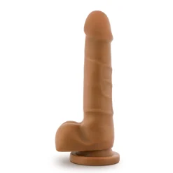 Dr. Skin - Godemiché réaliste avec ventouse 19,69 cm - Café