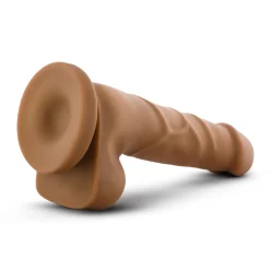 Dr. Skin - Godemiché réaliste avec ventouse 19,69 cm - Café