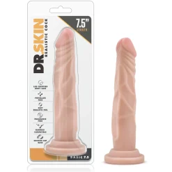 Dr. Skin - Godemiché réaliste avec ventouse - Beige