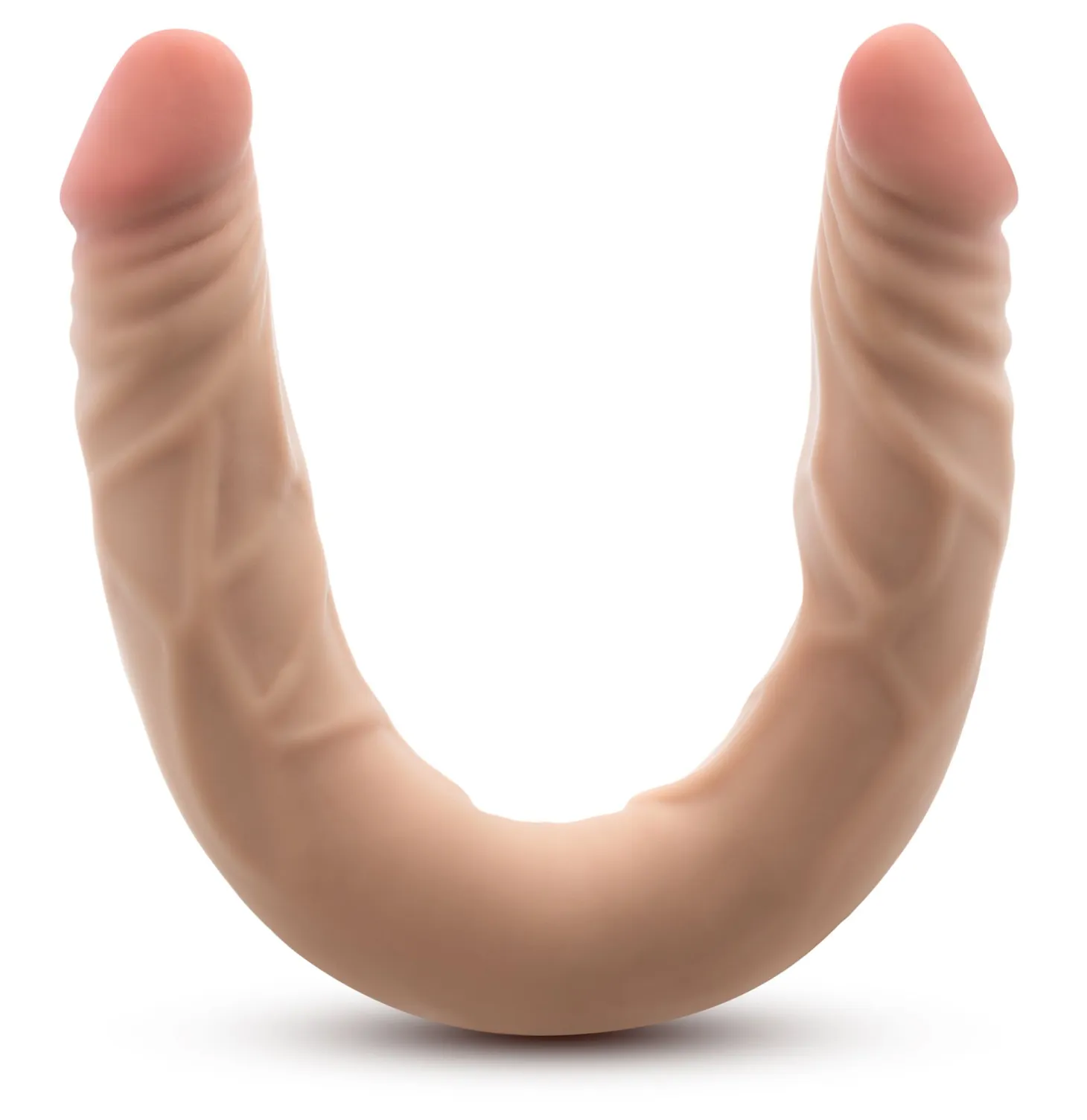 Dr. Skin – Plus Double Dildo Flexible 35,5 cm – Beige