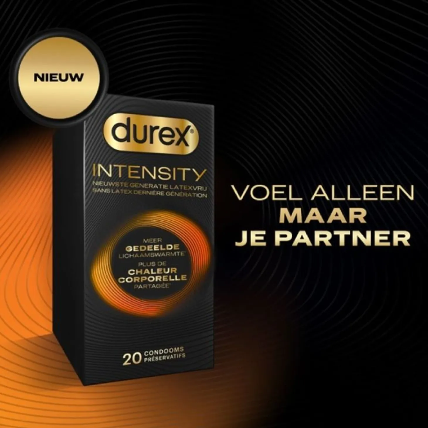 Durex - Intensity Préservatifs - 20 Pièces