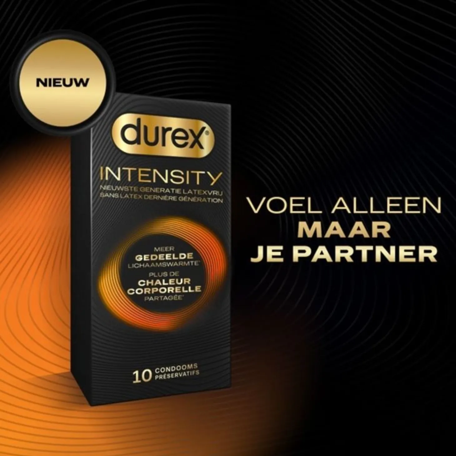 Durex - Intensity Préservatifs - 10 Pièces