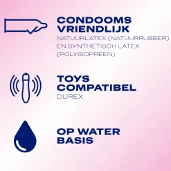 Durex - Lubrifiant naturel à base d'eau - 100 ml