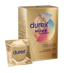 Durex - Préservatifs sensation peau contre peau - 20 unités