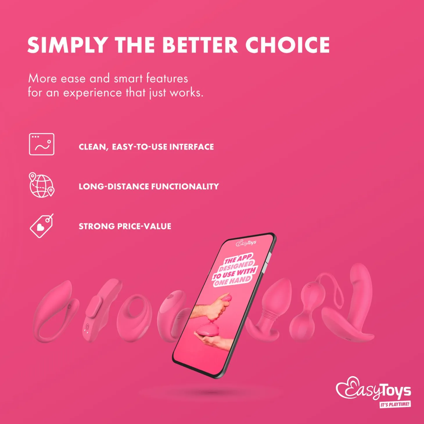 EasyConnect - Cockring vibrant Leo contrôlé par application