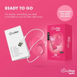 EasyConnect - Cockring vibrant Leo contrôlé par application