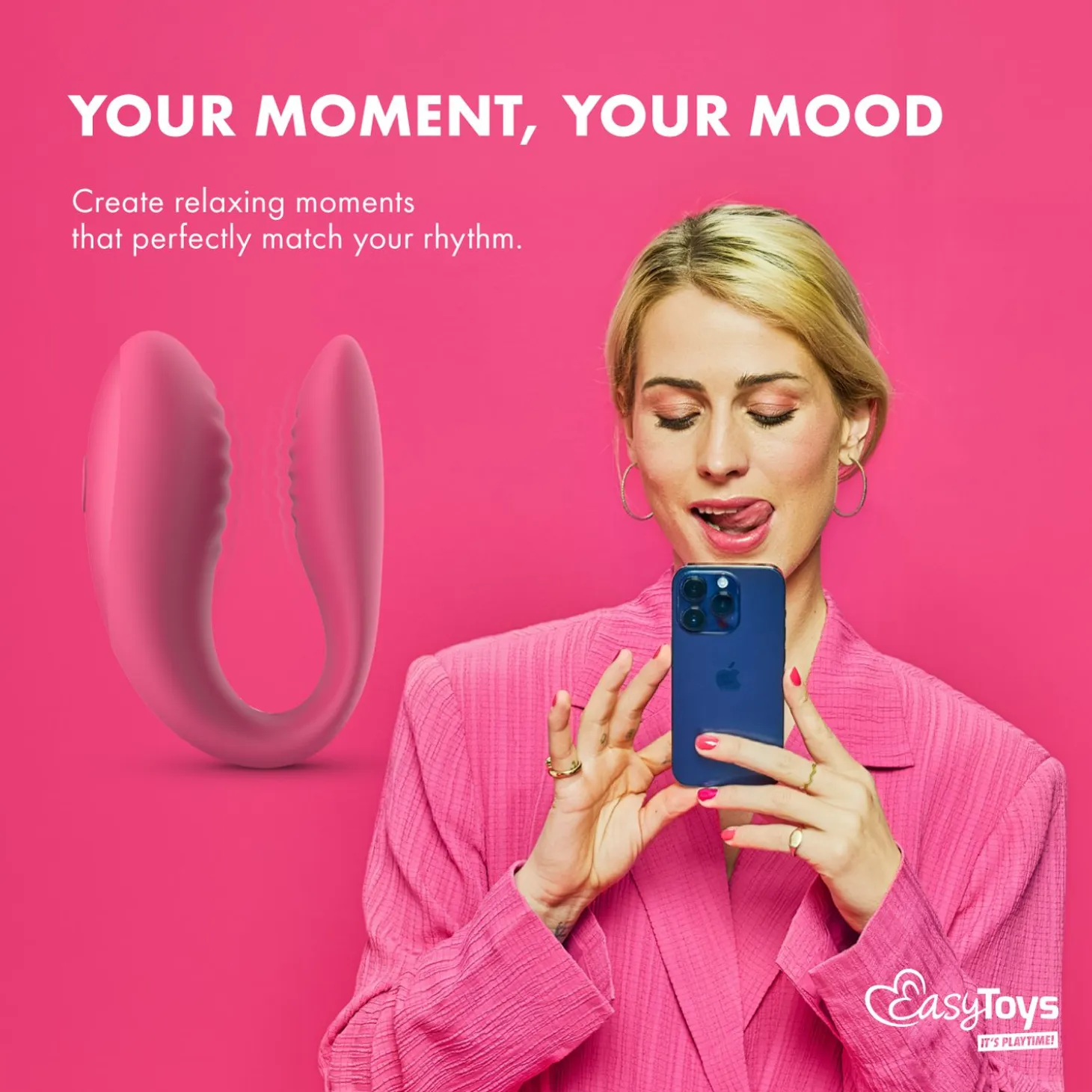 EasyConnect - Vibromasseur pour couples Orio contrôlé par application