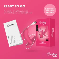 EasyConnect - Vibromasseur portable Ivy contrôlé par application