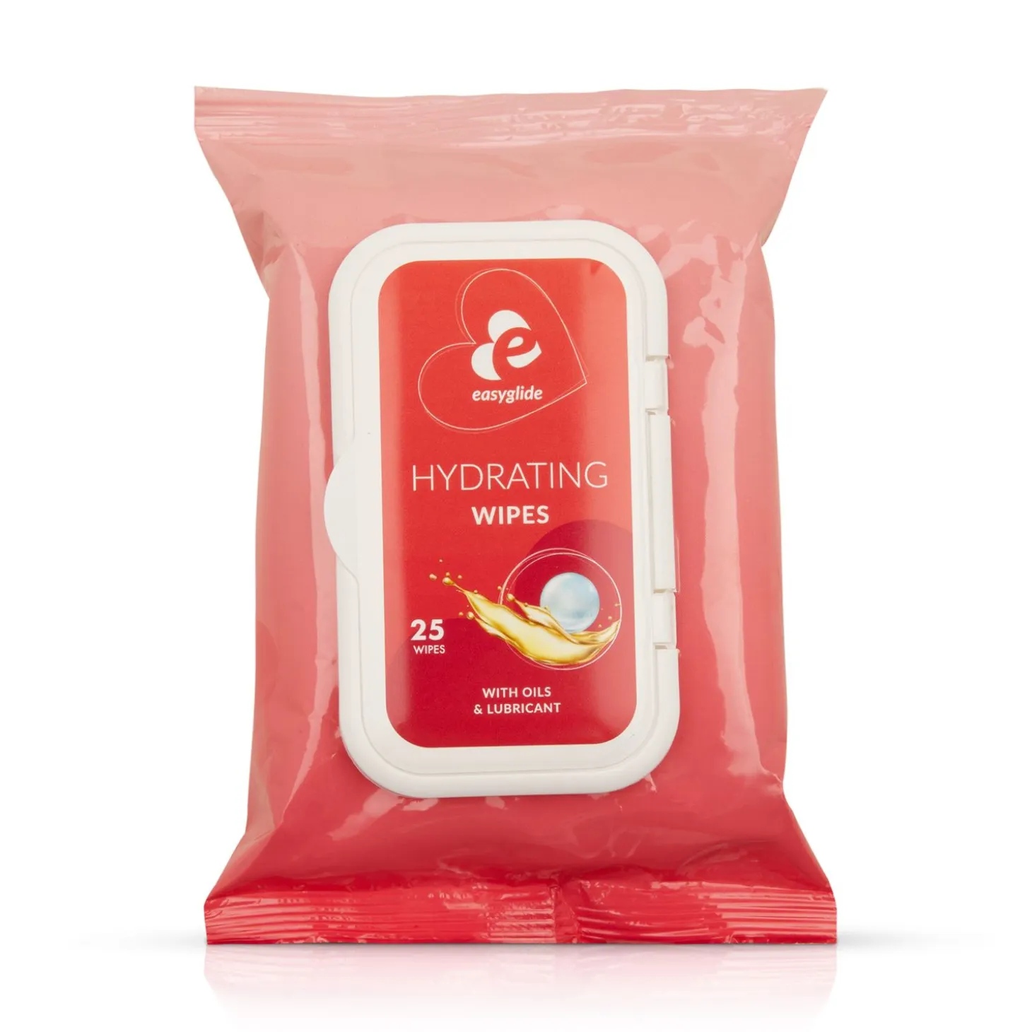 EasyGlide - Lingettes hydratantes avec lubrifiant - 25 lingettes