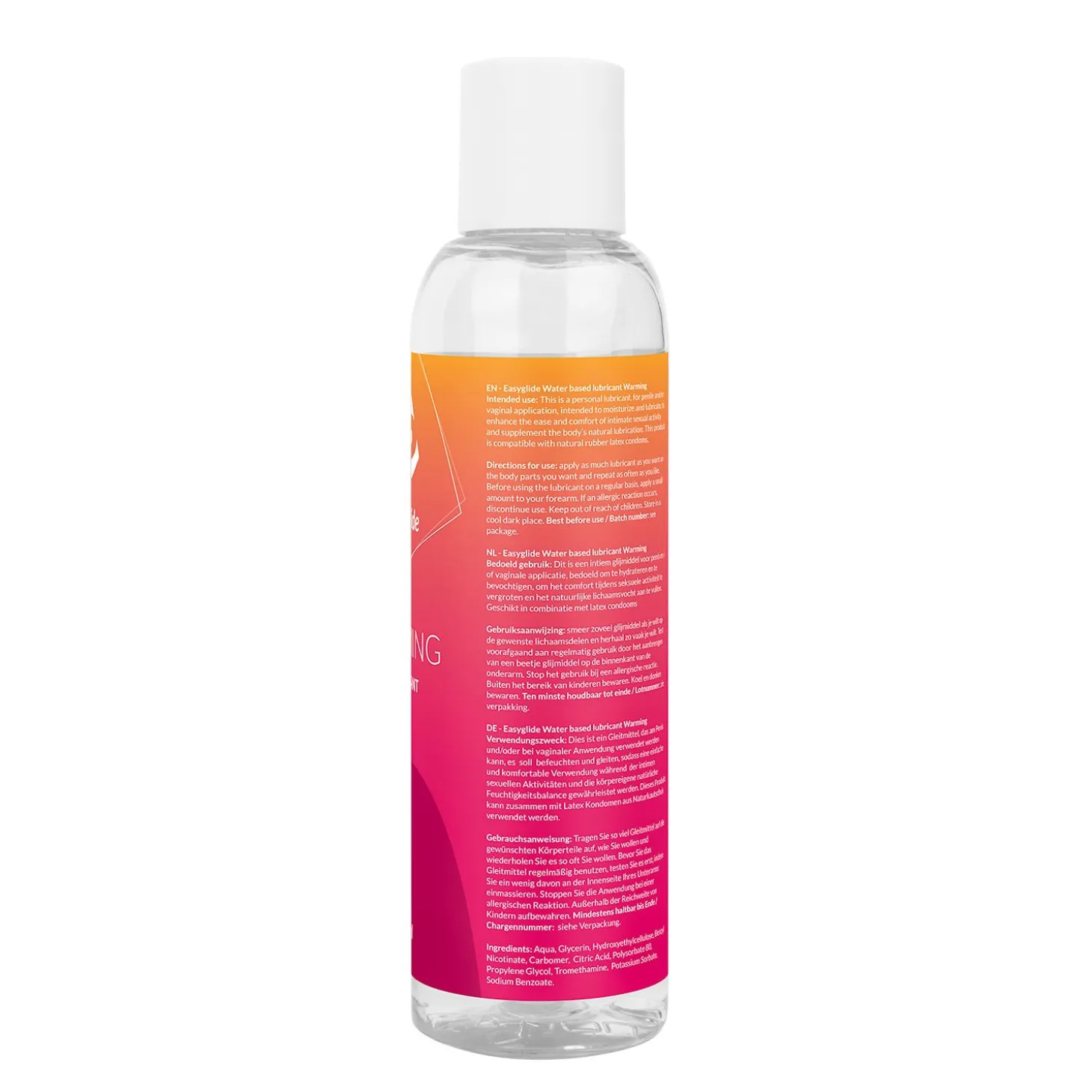 EasyGlide - Lubrifiant anal réchauffant - 150 ml