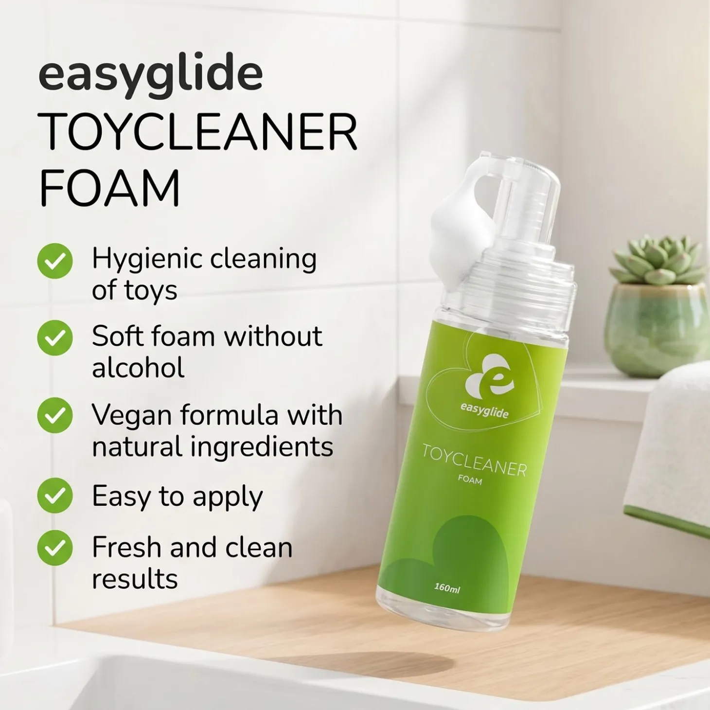 EasyGlide - Nettoyant Mousse Toys - 160 ml