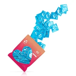 EasyGlide - Préservatifs nervurés et stimulants