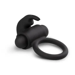 EasyToys - Cockring avec stimulateur clitoridien - Noir