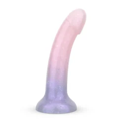 EasyToys - Dildo souple pailleté 