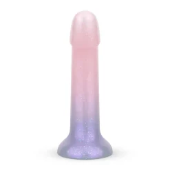 EasyToys - Dildo souple pailleté 