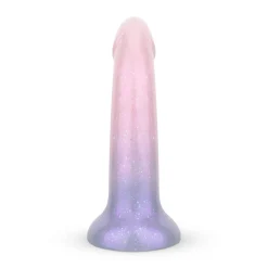 EasyToys - Dildo souple pailleté 
