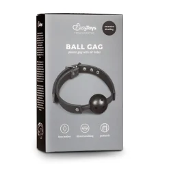 Easytoys Fetish - Ball gag met PVC bal - zwart