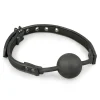 Easytoys Fetish - Bâillon avec balle en silicone - Noir