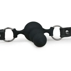 Easytoys Fetish - Bâillon à balle avec perles en silicone
