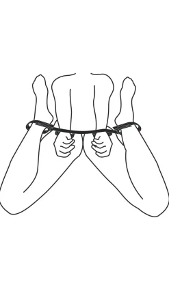 Easytoys Fetish - Bondage Bar - Menottes Poignets Chevilles