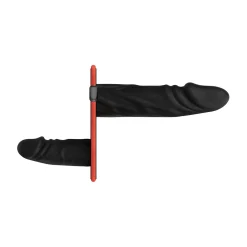 Easytoys Fetish - Ensemble Double Gode-Ceinture - Noir