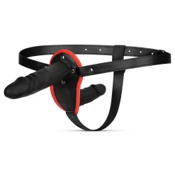 Easytoys Fetish - Ensemble Double Gode-Ceinture - Noir