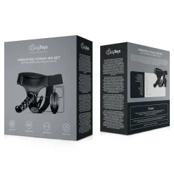 Easytoys Fetish - Ensemble Strap-On Vibrant - Noir