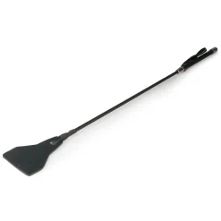 EasyToys - Fetish Fouet Long en Cuir - Noir