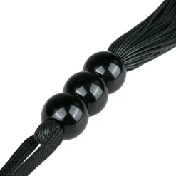 Easytoys Fetish - Fouet noir en silicone