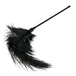 Easytoys Fetish - Fouet à plumes noir