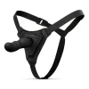 Easytoys Fetish - Gode ceinture harnais en silicone - Noir