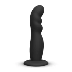 Easytoys Fetish - Gode ceinture harnais en silicone - Noir