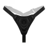 Easytoys Fetish - Gode ceinture lisse - Noir