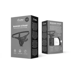 Easytoys Fetish - Gode ceinture lisse - Noir