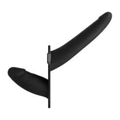 Easytoys Fetish - Godemichet Double-Face avec Harnais - Noir