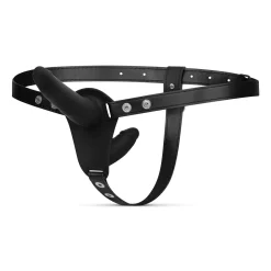 Easytoys Fetish - Godemichet Double-Face avec Harnais - Noir