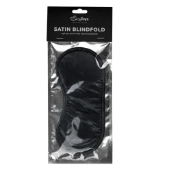 Easytoys Fetish - Masque pour les yeux en satin - Noir