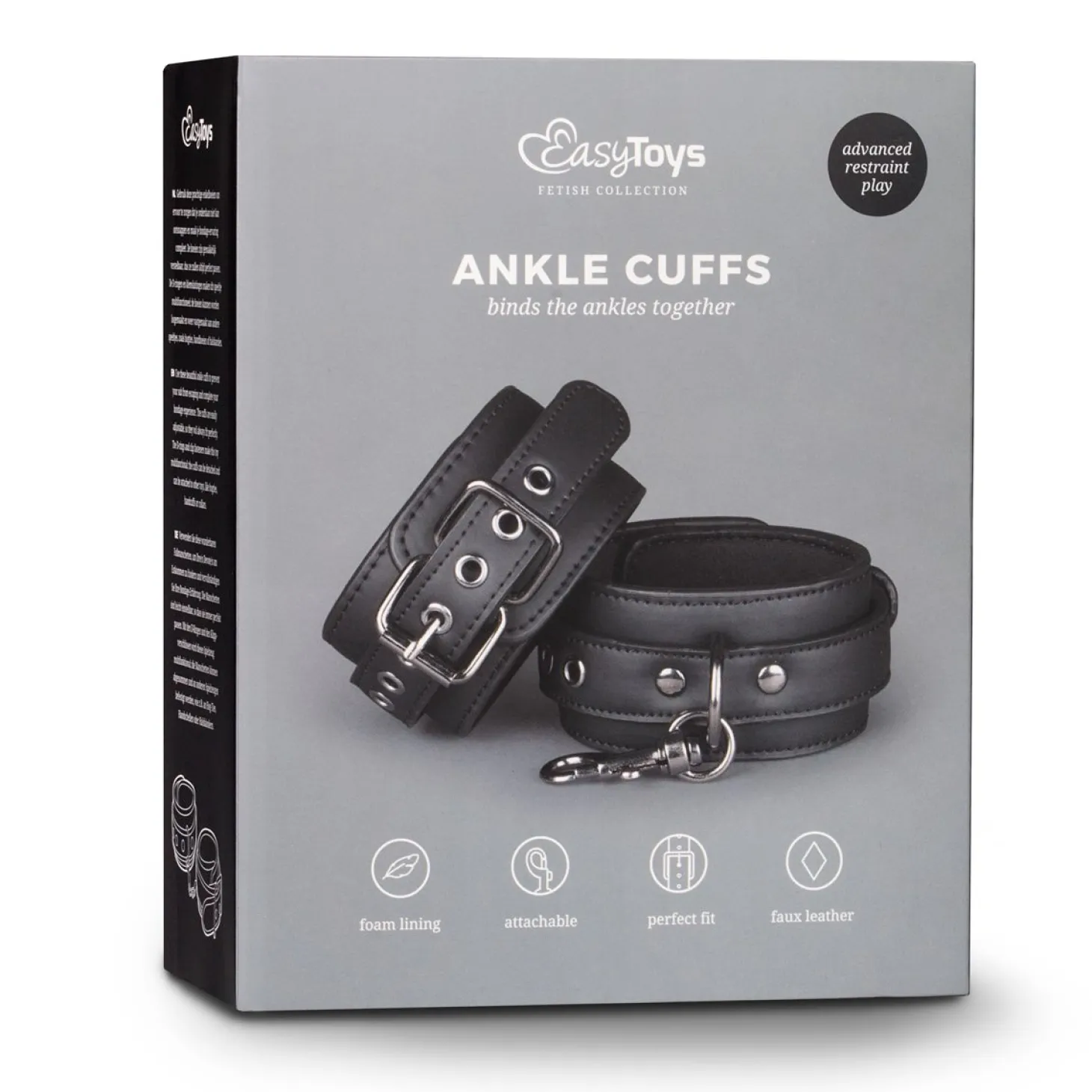 Easytoys Fetish - Menottes de cheville fétichistes