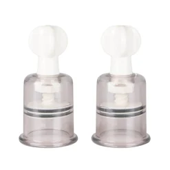 Easytoys Fetish - Tepelzuigers 2 Stuks - Medium