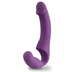 EasyToys - Gode-ceinture vibrant sans harnais - Violet