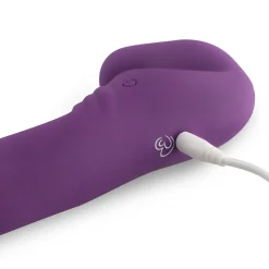 EasyToys - Gode-ceinture vibrant sans harnais - Violet