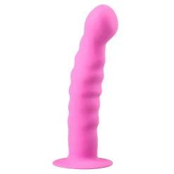 EasyToys - Gode en silicone avec ventouse - Rose