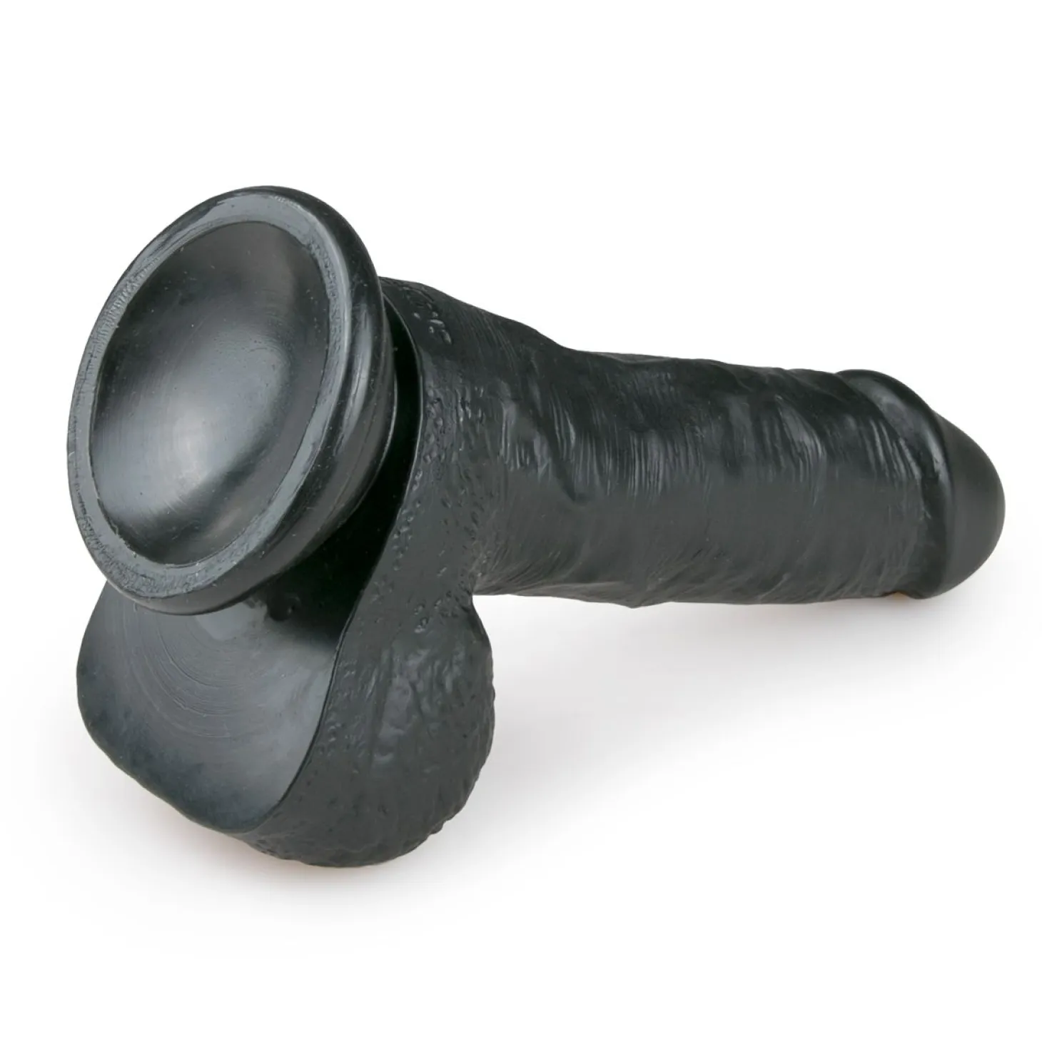 EasyToys - Godemichet réaliste de 17,5 cm - Noir