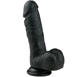 EasyToys - Godemichet réaliste de 17,5 cm - Noir