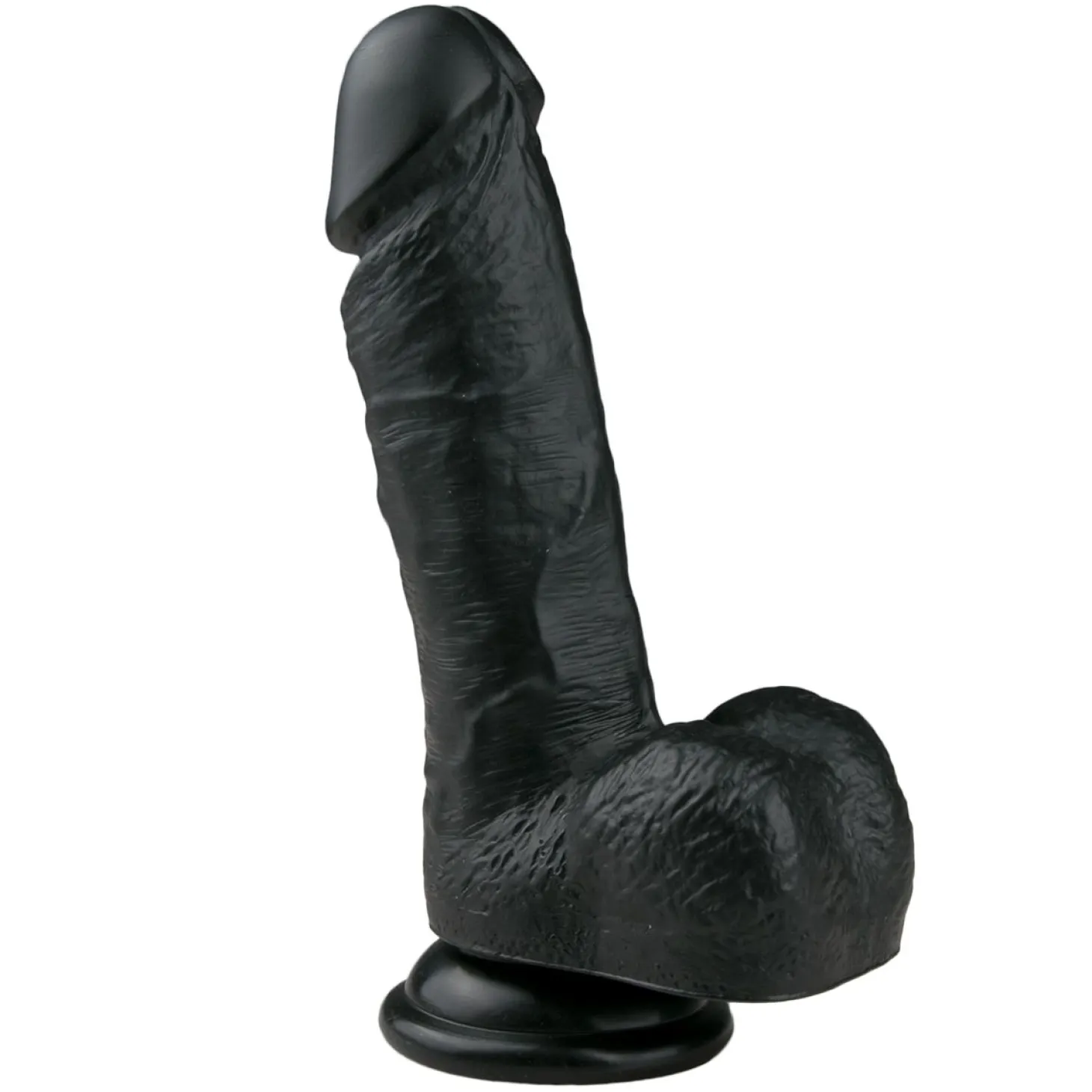 EasyToys - Godemichet réaliste de 17,5 cm - Noir