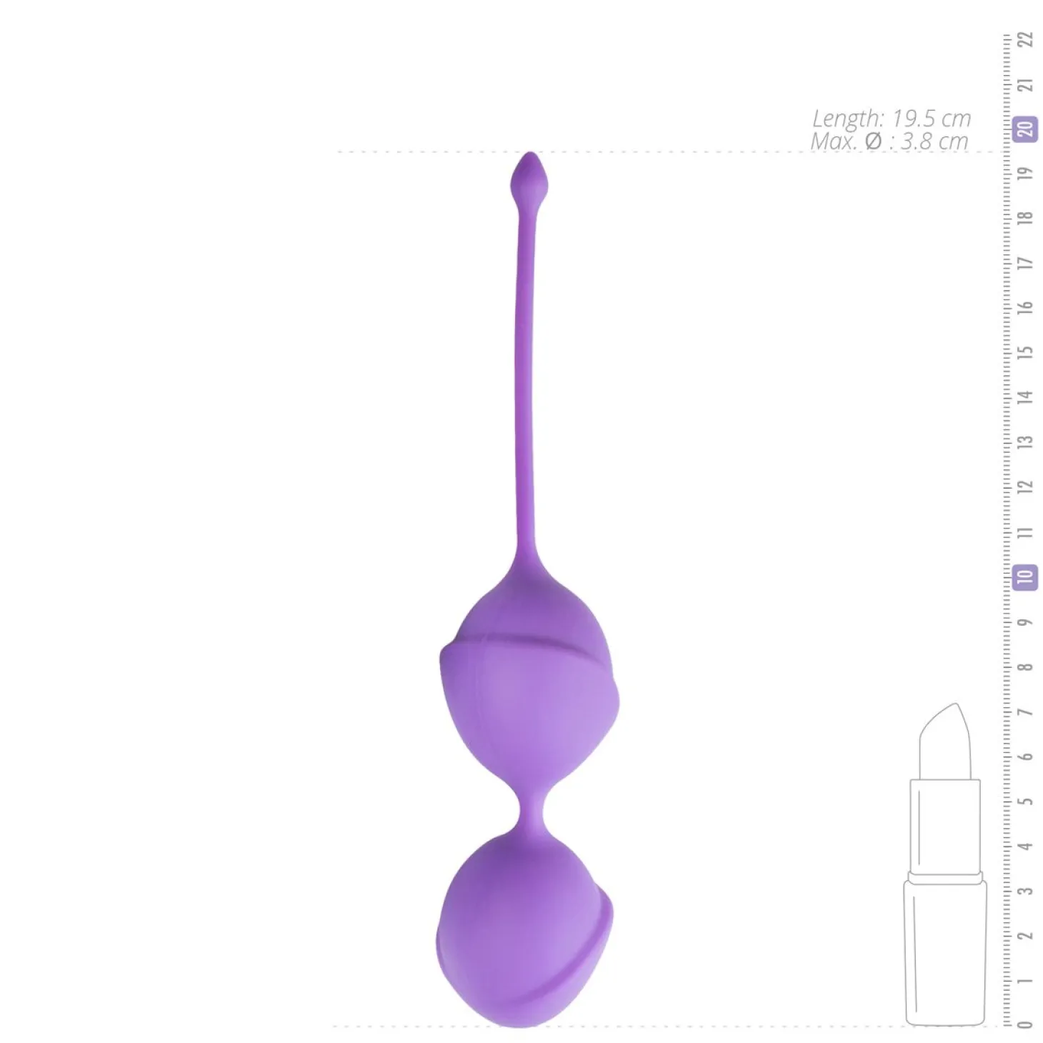 EasyToys - Loveballs stimulantes - Violet